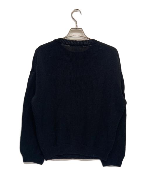 Hello,Bonjour!（ハローボンジュール）Hello,Bonjour! (ハローボンジュール) GENTLEMAN KNIT ブラック サイズ:Freeの古着・服飾アイテム