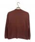 ATON (エイトン) 良質 コットン クルーネック ハイゲージ ニット ブラウン サイズ:02：7000円