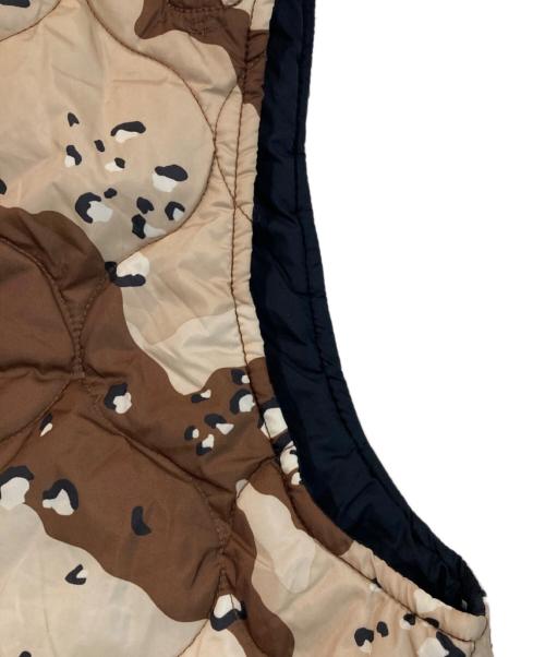 Aape BY A BATHING APE（エーエイプ バイ アベイシングエイプ）Aape BY A BATHING APE (エーエイプ バイ アベイシングエイプ) キルティングベスト ベージュ サイズ:XLの古着・服飾アイテム