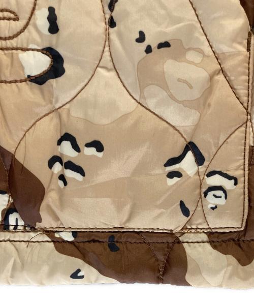 Aape BY A BATHING APE（エーエイプ バイ アベイシングエイプ）Aape BY A BATHING APE (エーエイプ バイ アベイシングエイプ) キルティングベスト ベージュ サイズ:XLの古着・服飾アイテム