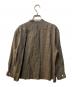 MARGARET HOWELL (マーガレットハウエル) リネンシャツ ブラウン サイズ:3：6000円