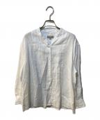 MARGARET HOWELLマーガレットハウエル）の古着「リネンシャツ」｜ホワイト