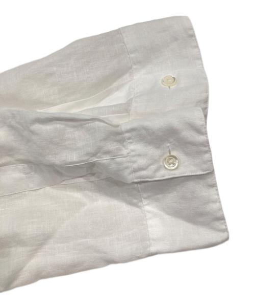 MARGARET HOWELL（マーガレットハウエル）MARGARET HOWELL (マーガレットハウエル) リネンシャツ ホワイト サイズ:3の古着・服飾アイテム