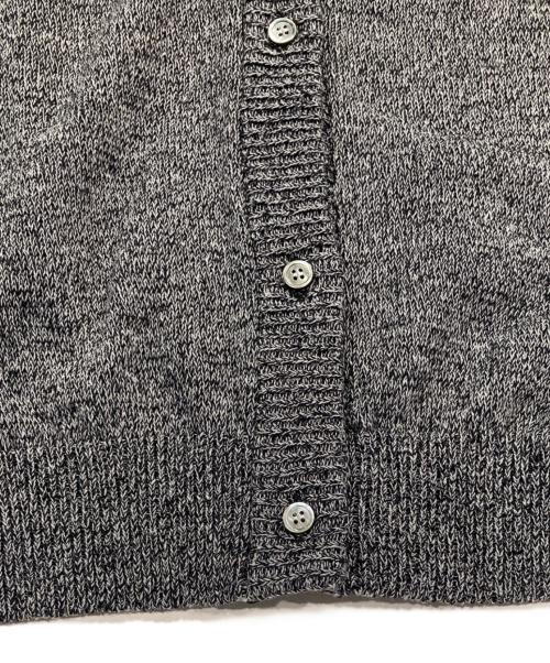 KAGURE（カグレ）KAGURE (カグレ) ドライコットンノースリーブカーディガン グレー サイズ:Free 未使用品の古着・服飾アイテム