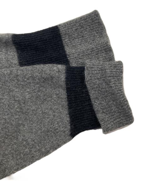 THE RERACS（ザ リラクス）THE RERACS (ザ リラクス) CREW NECK KNIT グレー サイズ:Freeの古着・服飾アイテム