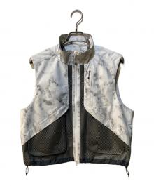 uniform experiment（ユニフォームエクスペリメント）の古着「MARBLE TECH VEST」｜ホワイト