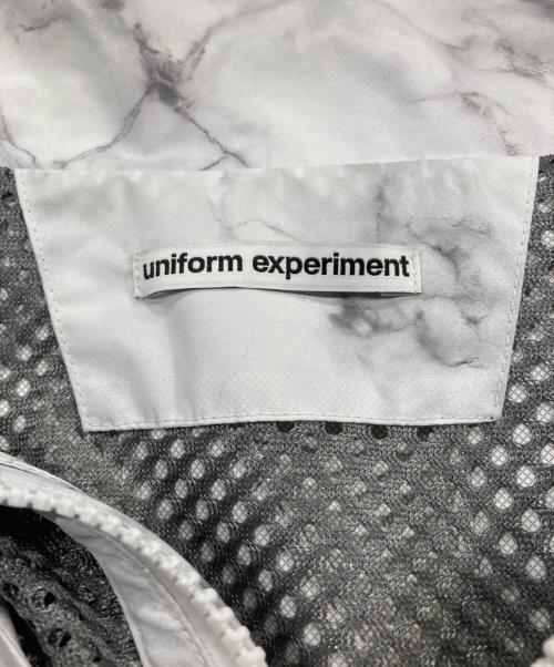 uniform experiment（ユニフォームエクスペリメント）uniform experiment (ユニフォームエクスペリメント) MARBLE TECH VEST ホワイト サイズ:1の古着・服飾アイテム