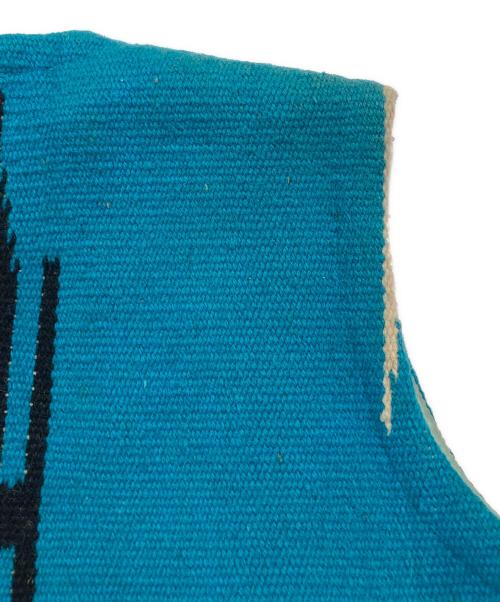 ORTEGA's（オルテガ）ORTEGA's (オルテガ) チマヨベスト ブルー サイズ:Sの古着・服飾アイテム