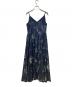 FRAY ID (フレイ アイディー) ボタニカルプリントキャミソールワンピース ネイビー サイズ:1：7000円