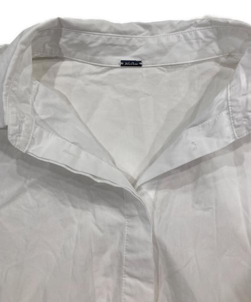 Mila Owen（ミラオーウェン）Mila Owen (ミラオーウェン) シャツ衿ティアードワンピース ホワイト サイズ:1の古着・服飾アイテム