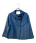 ANAYI（アナイ）の古着「アンゴラビーバー 袖フレアコート」｜ブルー