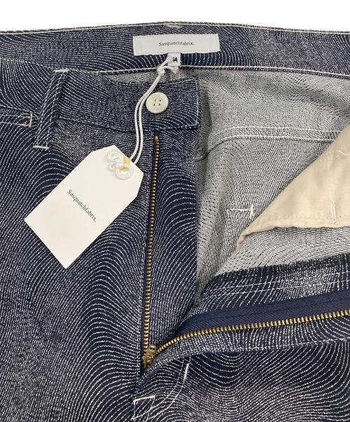 SASQUATCHfabrix.（サスクワッチファブリックス）SASQUATCHfabrix. (サスクワッチファブリックス) 5PK FLARE PANTS ネイビー サイズ:XLの古着・服飾アイテム