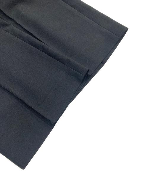 SASQUATCHfabrix.（サスクワッチファブリックス）SASQUATCHfabrix. (サスクワッチファブリックス) SEMI FLARE SIKHOUETTE SLACKS ブラック サイズ:Lの古着・服飾アイテム