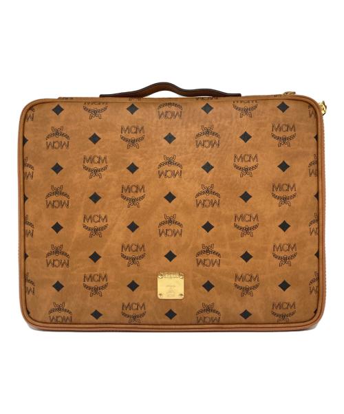MCM（エムシーエム）MCM (エムシーエム) ヴィセトス オリジナル 13インチ型iPadケース ブラウンの古着・服飾アイテム