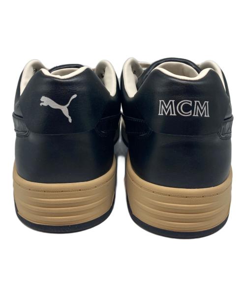 PUMA（プーマ）PUMA (プーマ) MCM (エムシーエム) PUMA SLIPSTREAM LO COURT MCM ホワイト×ブラック サイズ:28.5cmの古着・服飾アイテム