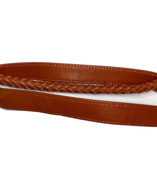 HUMAN WOMAN（ヒューマンウーマン）HUMAN WOMAN (ヒューマンウーマン) メッシュハンドルボストンバッグ ブラウンの古着・服飾アイテム