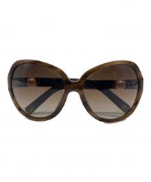 CHANEL（シャネル）の古着「パールストーンサングラス」｜ブラウン