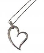 Samantha Tiaraサマンサ ティアラ）の古着「K18ダイヤモンドハートネックレス」