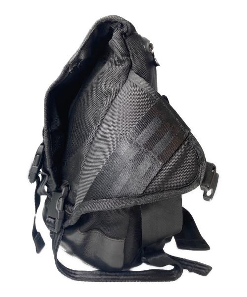 VISVIM（ビズビム）VISVIM (ビズビム) レザー切替メッセンジャーバッグ ブラックの古着・服飾アイテム