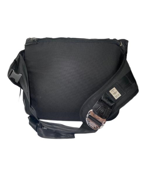 VISVIM（ビズビム）VISVIM (ビズビム) レザー切替メッセンジャーバッグ ブラックの古着・服飾アイテム