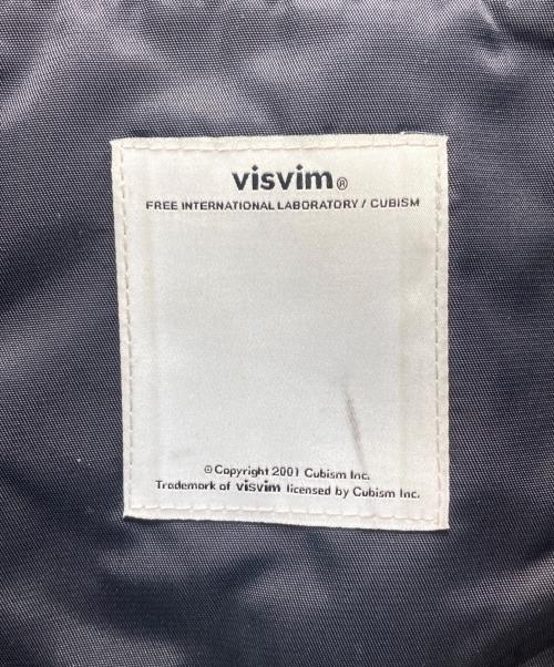 VISVIM（ビズビム）VISVIM (ビズビム) レザー切替メッセンジャーバッグ ブラックの古着・服飾アイテム