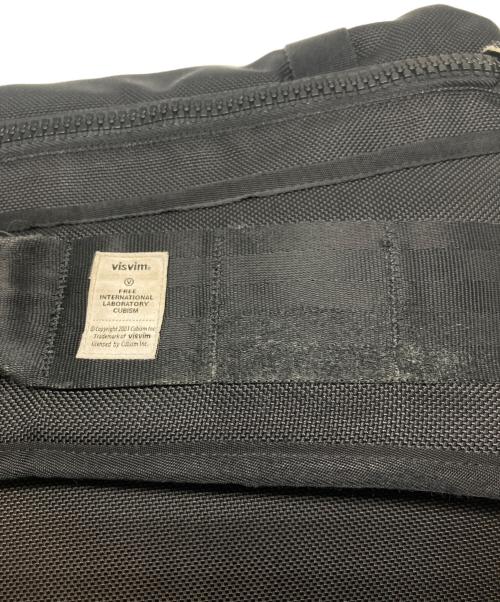 VISVIM（ビズビム）VISVIM (ビズビム) レザー切替メッセンジャーバッグ ブラックの古着・服飾アイテム