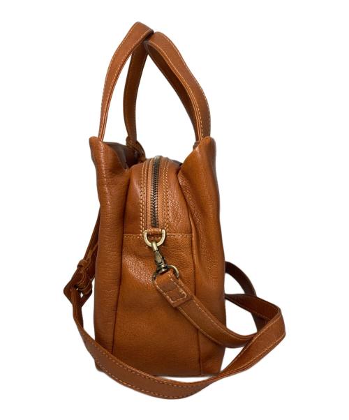 genten（ゲンテン）genten (ゲンテン) ゴートベーシックショルダーバッグ ブラウンの古着・服飾アイテム