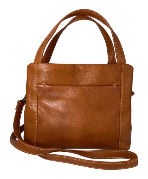genten（ゲンテン）genten (ゲンテン) ゴートベーシックショルダーバッグ ブラウンの古着・服飾アイテム