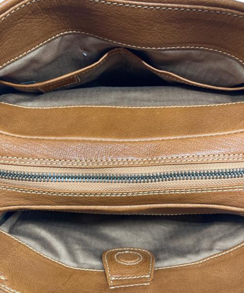 genten（ゲンテン）genten (ゲンテン) ゴートベーシックショルダーバッグ ブラウンの古着・服飾アイテム