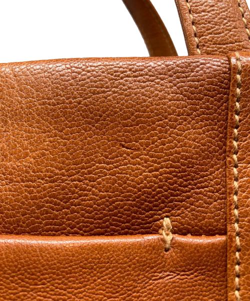 genten（ゲンテン）genten (ゲンテン) ゴートベーシックショルダーバッグ ブラウンの古着・服飾アイテム