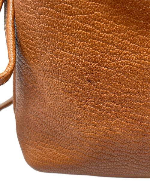 genten（ゲンテン）genten (ゲンテン) ゴートベーシックショルダーバッグ ブラウンの古着・服飾アイテム