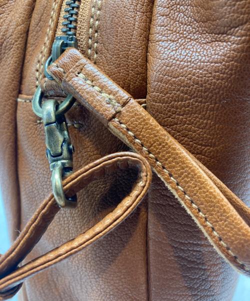 genten（ゲンテン）genten (ゲンテン) ゴートベーシックショルダーバッグ ブラウンの古着・服飾アイテム