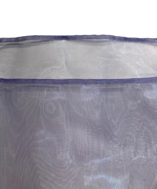 MARGE（マージ）MARGE (マージ) Glossy organdy oversized p/o パープル サイズ:Freeの古着・服飾アイテム