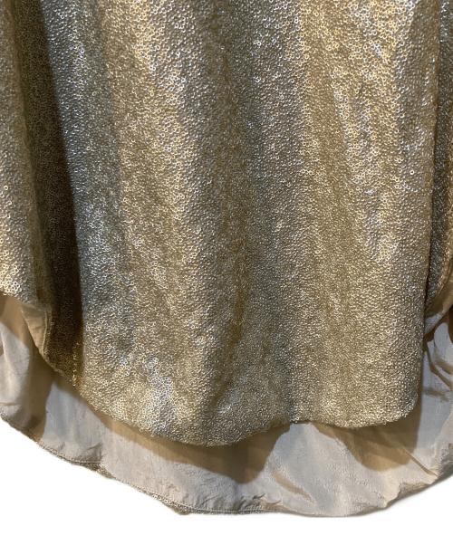 Curensology（カレンソロジー）Curensology (カレンソロジー) スパングルタンクトップ ベージュ サイズ:Freeの古着・服飾アイテム