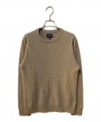 BEAMSビームス）の古着「カシミヤ100％ニット」｜ブラウン