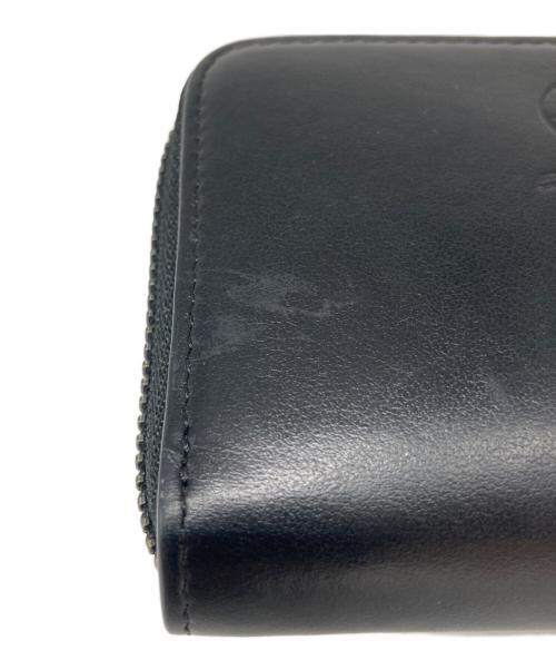 Christian Louboutin（クリスチャン・ルブタン）Christian Louboutin (クリスチャン・ルブタン) パネトーネ スタッズ コインケース ブラック×レッドの古着・服飾アイテム