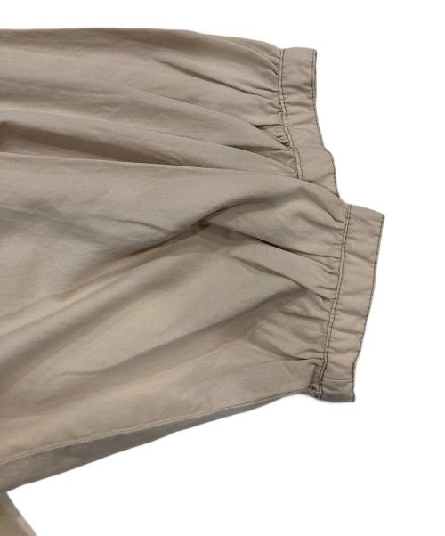 BROCANTE（ブロカント）BROCANTE (ブロカント) コットンレーヨンヴィンテージクロス バロンロンワンピース ベージュ サイズ:2の古着・服飾アイテム