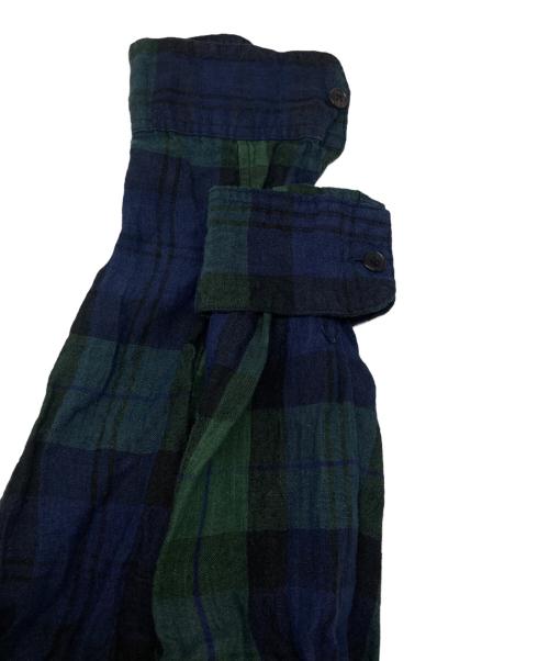 R&D.M.Co-OLDMAN'S TAILOR（オールドマンズテイラー）R&D.M.Co-OLDMAN'S TAILOR (オールドマンズテイラー) リネンワンピース グリーン サイズ:Mの古着・服飾アイテム