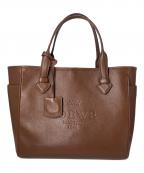 LOEWEロエベ）の古着「ヘリテージ カーフレザーハンドバッグ」｜ブラウン