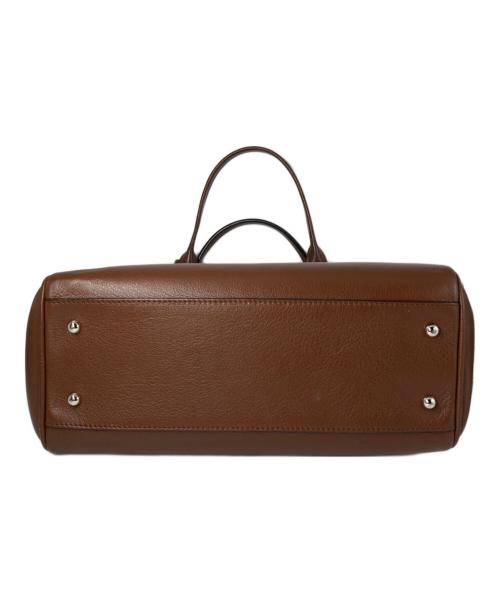 LOEWE（ロエベ）LOEWE (ロエベ) ヘリテージ カーフレザーハンドバッグ ブラウンの古着・服飾アイテム