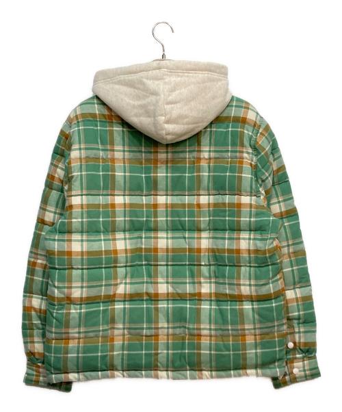 KITH（キス）KITH (キス) STERLING QUILTED SHIRT グリーン サイズ:XLの古着・服飾アイテム