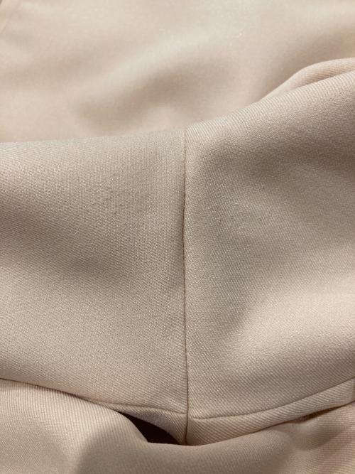 BALLSEY（ボールジィ）BALLSEY (ボールジィ) パウダリーストレッチツイル セミワイドパンツ ベージュ サイズ:34の古着・服飾アイテム