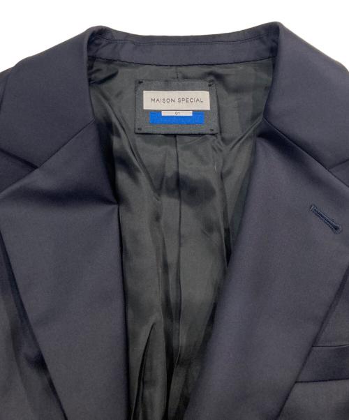 MAISON SPECIAL（メゾンスペシャル）MAISON SPECIAL (メゾンスペシャル) ダブルジャケット ネイビー サイズ:01の古着・服飾アイテム
