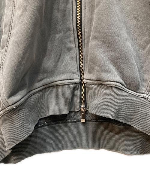 MAISON SPECIAL（メゾンスペシャル）MAISON SPECIAL (メゾンスペシャル) Pigment Sweat Prime-Over Zip Hoodie グレー サイズ:1の古着・服飾アイテム