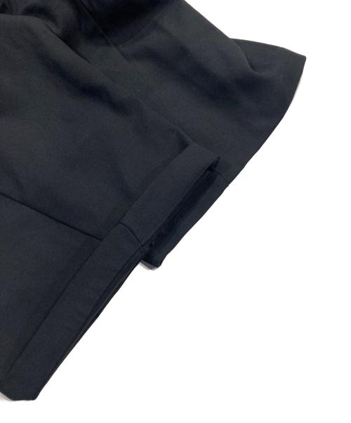 MAISON SPECIAL（メゾンスペシャル）MAISON SPECIAL (ビブラムソル) Chambray Wool Prime-Wide Three-Dimensional Cutting Pants ブラック サイズ:1の古着・服飾アイテム