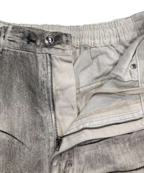 MAISON SPECIAL（メゾンスペシャル）MAISON SPECIAL (メゾンスペシャル) 11oz Chemical Over-Dye Denim Buggy Pants グレー サイズ:2の古着・服飾アイテム