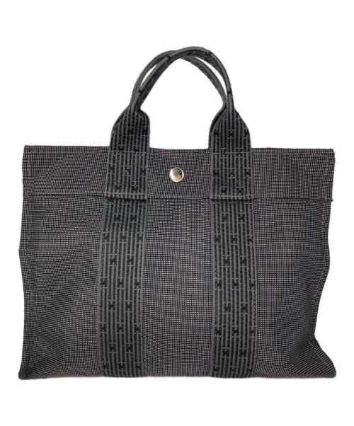 HERMES（エルメス）HERMES (エルメス) エールラインPM トートバッグ グレーの古着・服飾アイテム