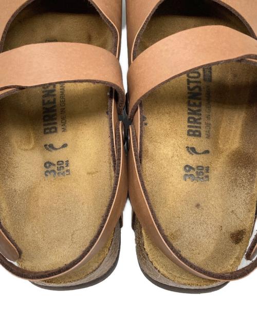BIRKENSTOCK（ビルケンシュトック）BIRKENSTOCK (ビルケンシュトック) MAROKKO サンダル ブラウン サイズ:25cmの古着・服飾アイテム