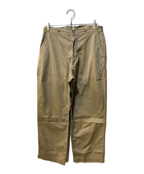 COMOLI（コモリ）COMOLI (コモリ) コットンチノ オーバーパンツ ベージュ サイズ:1の古着・服飾アイテム