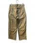 COMOLI (コモリ) コットンチノ オーバーパンツ ベージュ サイズ:1：12000円